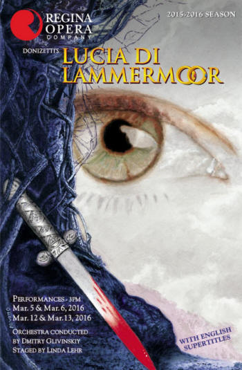Lucia di Lammermoor postcard